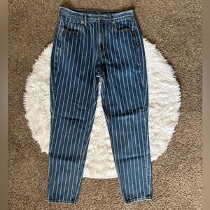 American Eagle Striped Jeans Womens Size 6
